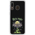 Adult Swim Rick and Morty Spaceship Galaxy A20 Clear Case